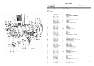 SAME leopard c Tractor Parts Catalogue Manual Instant Download