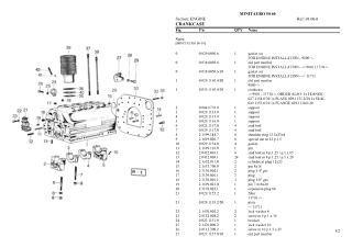 SAME minitauro 50 60 Tractor Parts Catalogue Manual Instant Download