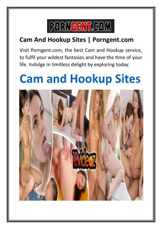 Cam And Hookup Sites  Porngent.com