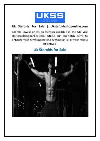 Uk Steroids For Sale  Uksteroidsshoponline.com