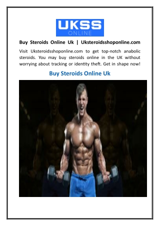 Buy Steroids Online Uk  Uksteroidsshoponline.com