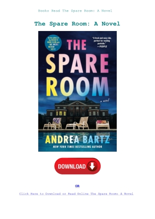 Books Read The Spare Room A Novel