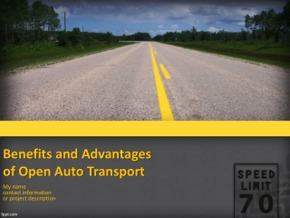Benefits and advantages of open auto transport