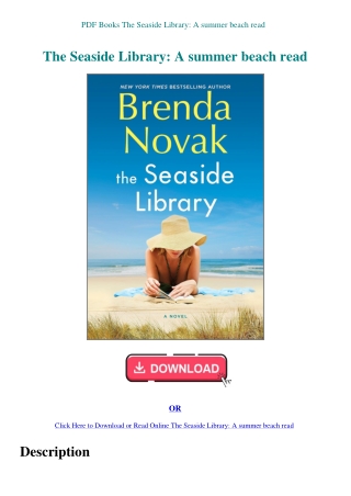 PDF Books The Seaside Library A summer beach read
