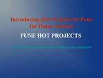 Pune Has One of The Best Hot Projects for Home Seeker