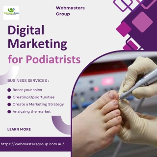 Digital Marketing for Podiatrists