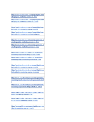 All My links PDF