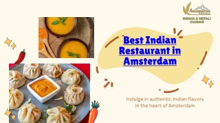 Annapurna Kitchen: The Best Indian Restaurant in Amsterdam