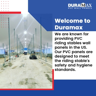 Make Your Riding Stable Sturdy For Years with Vinyl Wall Panels