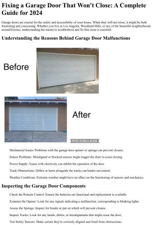 The Biggest Trends in best garage door opener services Reseda We've Seen This Ye