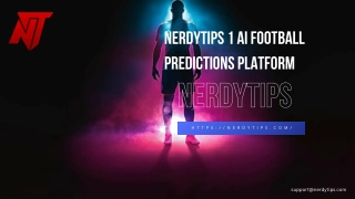 NerdyTips AI Football Predictions Platform