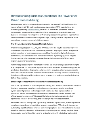 Process Mining