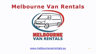 Van Rental