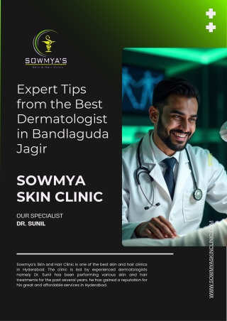 Expert Tips from the Best Dermatologist in Bandlaguda Jagir