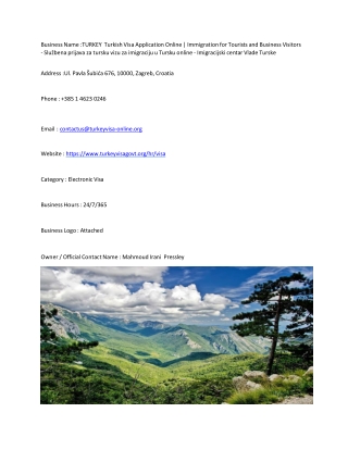 TURKEY  Turkish Visa Application Online | Immigration for Tourists and Business