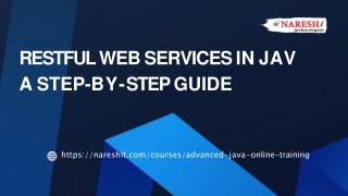 RESTful Web Services in Java A Step-by-Step Guide