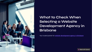 Website development agency in Brisbane