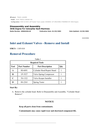 Caterpillar Cat 933C and 933C LGP TRACK LOADER (Prefix 5JS) Service Repair Manual Instant Download (5JS00001 and up)