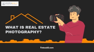 What is Real estate Photography?