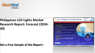 Philippines LED Lights Market Research Report: Forecast (2024-30)