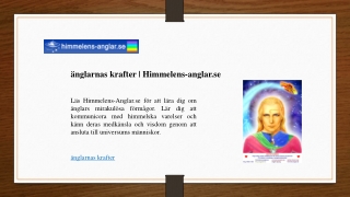 änglarnas krafter | Himmelens-anglar.se