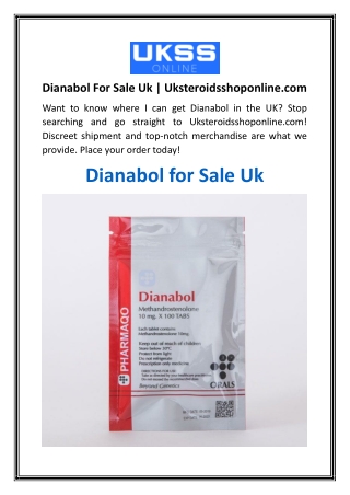 Dianabol For Sale Uk  Uksteroidsshoponline.com