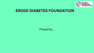 Starchy and non-starchy vegetables - ERODE DIABETES FOUNDATION