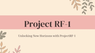 Matthew Stone Project RF1_ Cutting-Edge Design for Modern Spaces