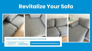 Discover the Benefits of Couch Steam Cleaning and Antibacterial Treatment with Diamond Steam Cleaning