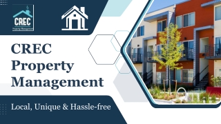 Rental Company in Summerville - CREC Property Management