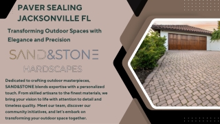 Paver Sealing Jacksonville FL