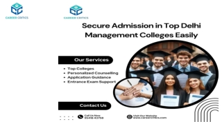 Secure Admission in Top Delhi Management Colleges Easily