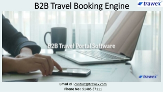 B2B Travel Booking Engine