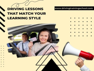 Driving Lessons That Match Your Learning Style
