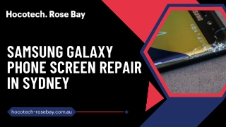 Samsung Galaxy phone Screen Repair in Sydney