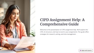 CIPD-Assignment-Help-A-Comprehensive-Guide