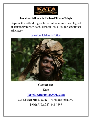 Jamaican Folklore in Fictional Tales of Magic