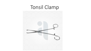 Tonsil Clamp