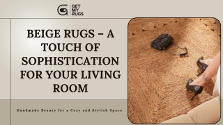 Achieve a Balanced Look with a Beige Living Room Rug – Get My Rugs