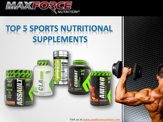 5 Muscle Building Nutritional Supplements for Athletes