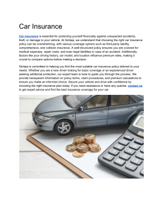 Car Insurance