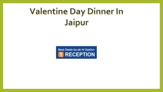 Valentine Day Dinner In Jaipur (1)