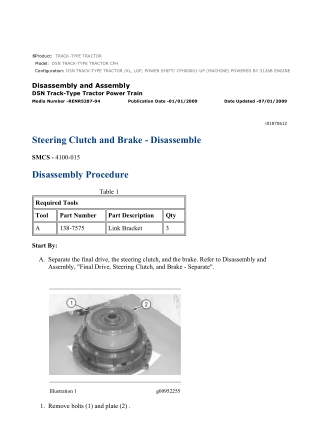 Caterpillar Cat D5N TRACK-TYPE TRACTOR (Prefix CFH) Service Repair Manual Instant Download (CFH00001 and up)