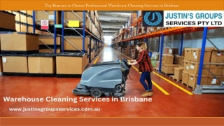 From Hygiene to Safety: Why Brisbane Warehouses Need Professional Cleaning