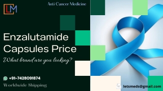 Enzalutamide Capsules Price Online Philippines