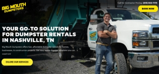 Perfect Dumpster Rental Company in Nashville, TN