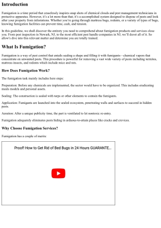 “Everything You Need to Know About Fumigation Services Near You”