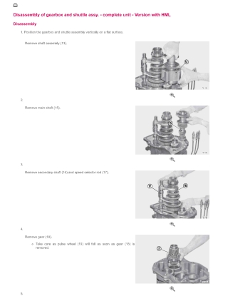 Hurlimann xs-70 (20’’) Tractor Service Repair Manual Instant Download (SN 3001 and up)