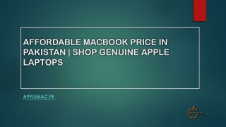 Affordable MacBook Price in Pakistan  Shop Genuine Apple Laptops