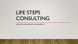 Alcohol Counseling West Sacramento, CA